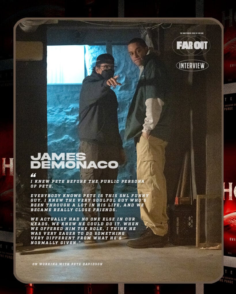 James DeMonaco on his new horror movie 'The Home', Pete Davidson, and the future of 'The Purge'- It got fucking weird