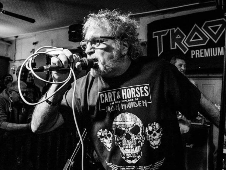 Paul Mario Day - Original Iron Maiden Vocalist - Singer -