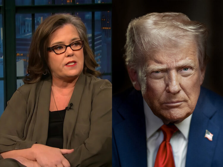 Rosie O'Donnell - President Donald Trump - Split - 2025
