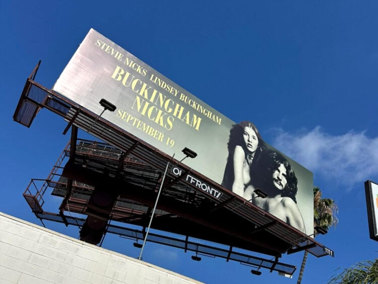 Stevie Nicks - Lindsey Buckingham - Buckingham Nicks - Billboard - Sunset Blvd - 2025