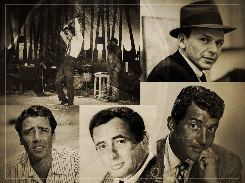 Who was in the 'Rat Pack' and how did they get their name?