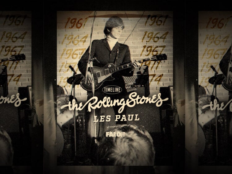 A timeline tracking the elusive history of The Rolling Stones' 1959 Gibson Les Paul guitar