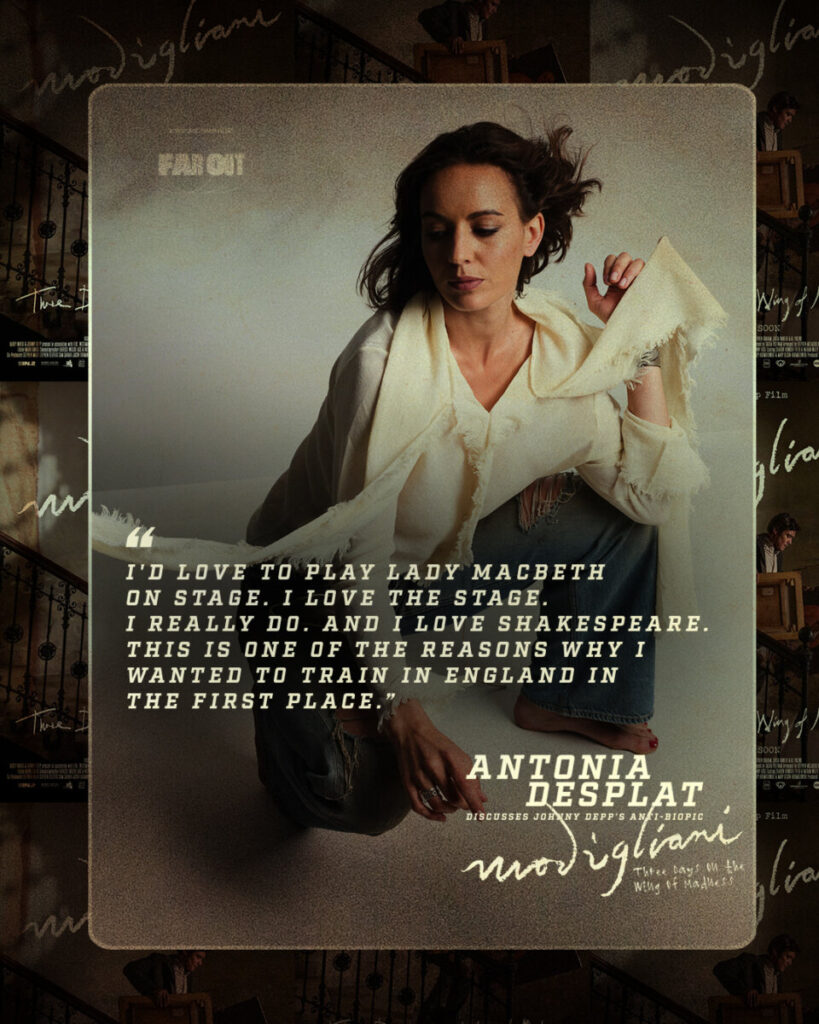 Antonia Desplat discusses Johnny Depp's anti-biopic 'Modigliani, Three Days on the Wing of Madness' - Interview - Far Out Magazine