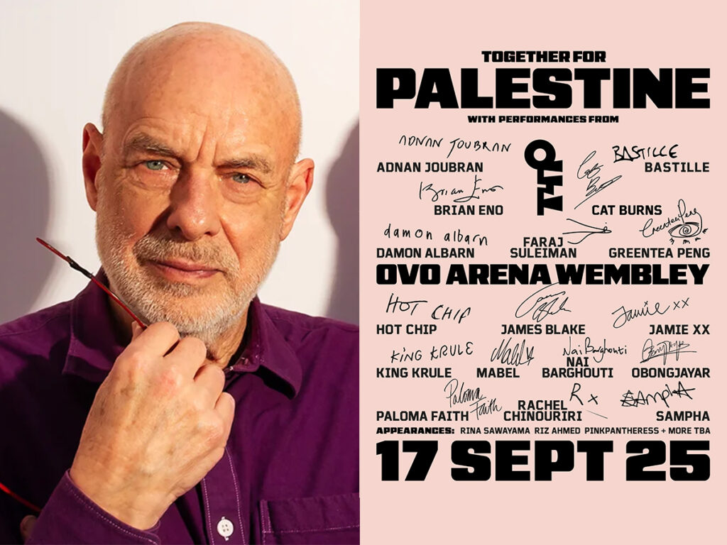 Brian Eno - Together For Palestine - Split - 2025