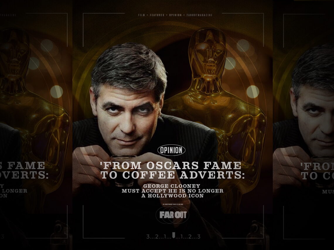 From Oscars fame to coffee adverts- George Clooney must accept he is no longer a Hollywood icon