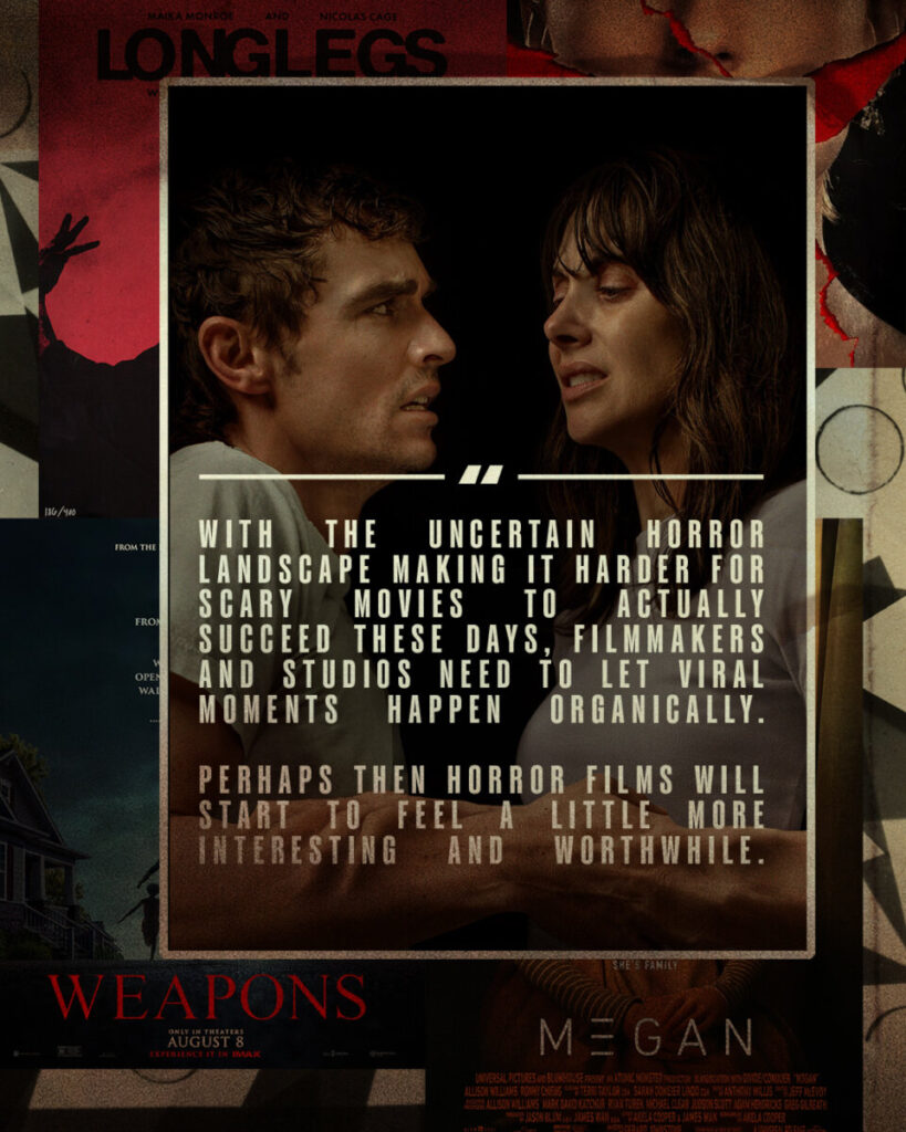 Horror movies need to stop relying on viral marketing campaigns and let success happen organically