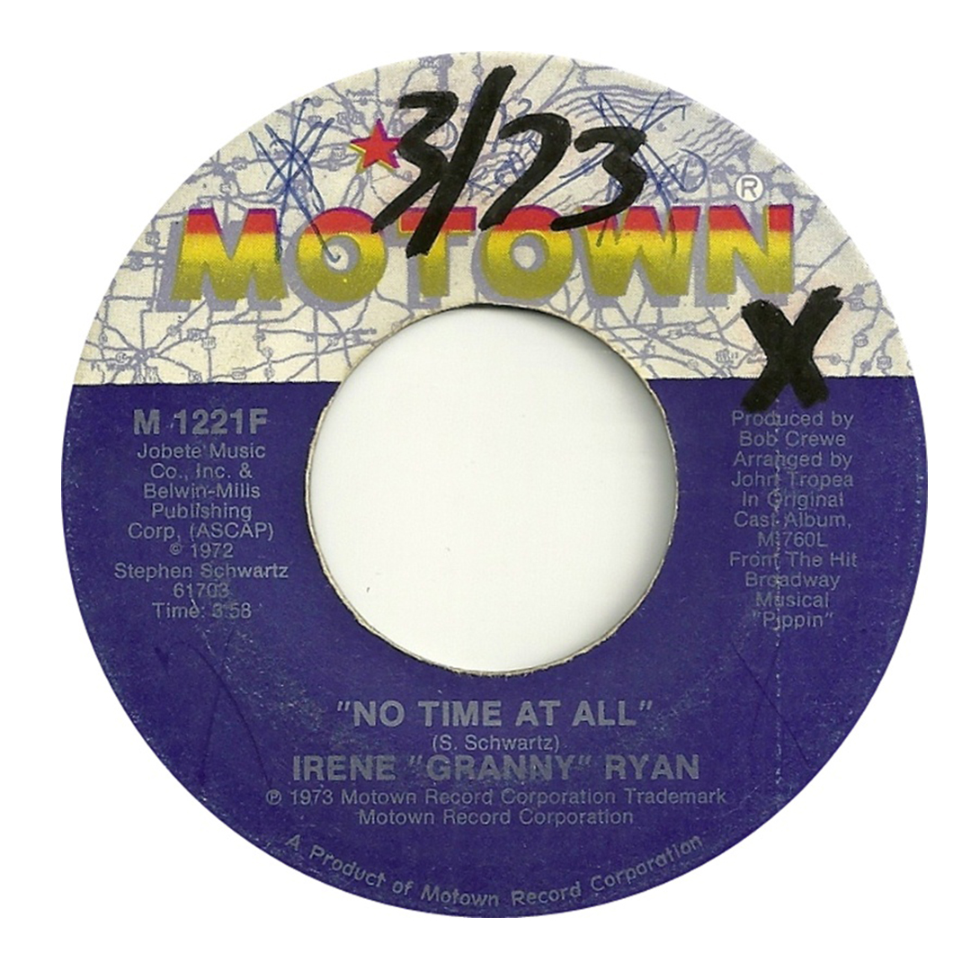 Irene Granny” Ryan - ‘No Time At All’ (1973)