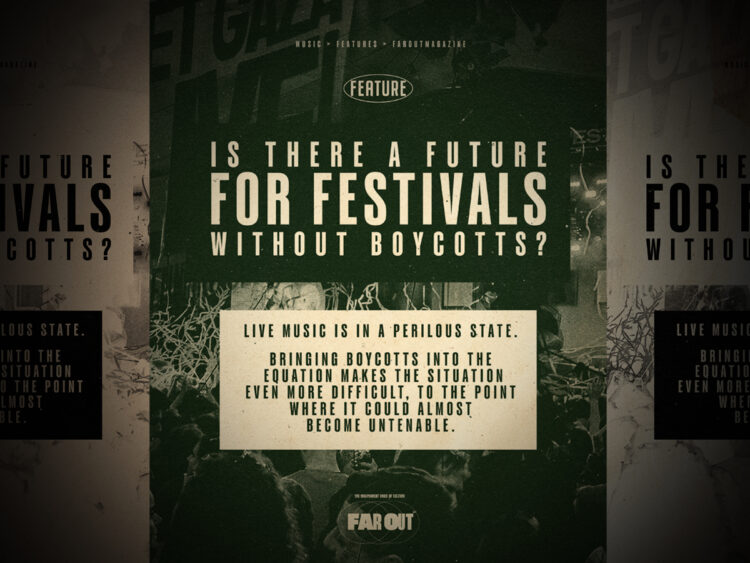 Is there a future for festivals without boycotts?