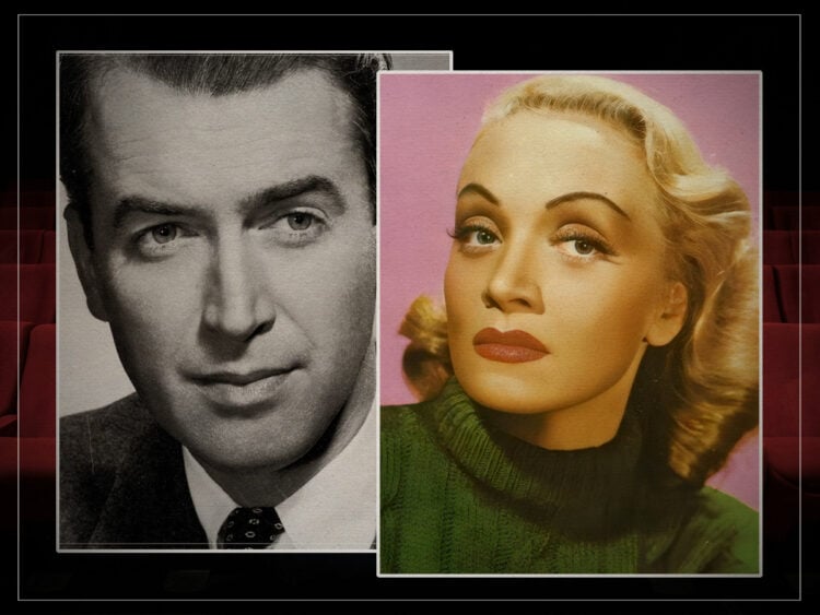 James Stewart - Marlene Dietrich - Split