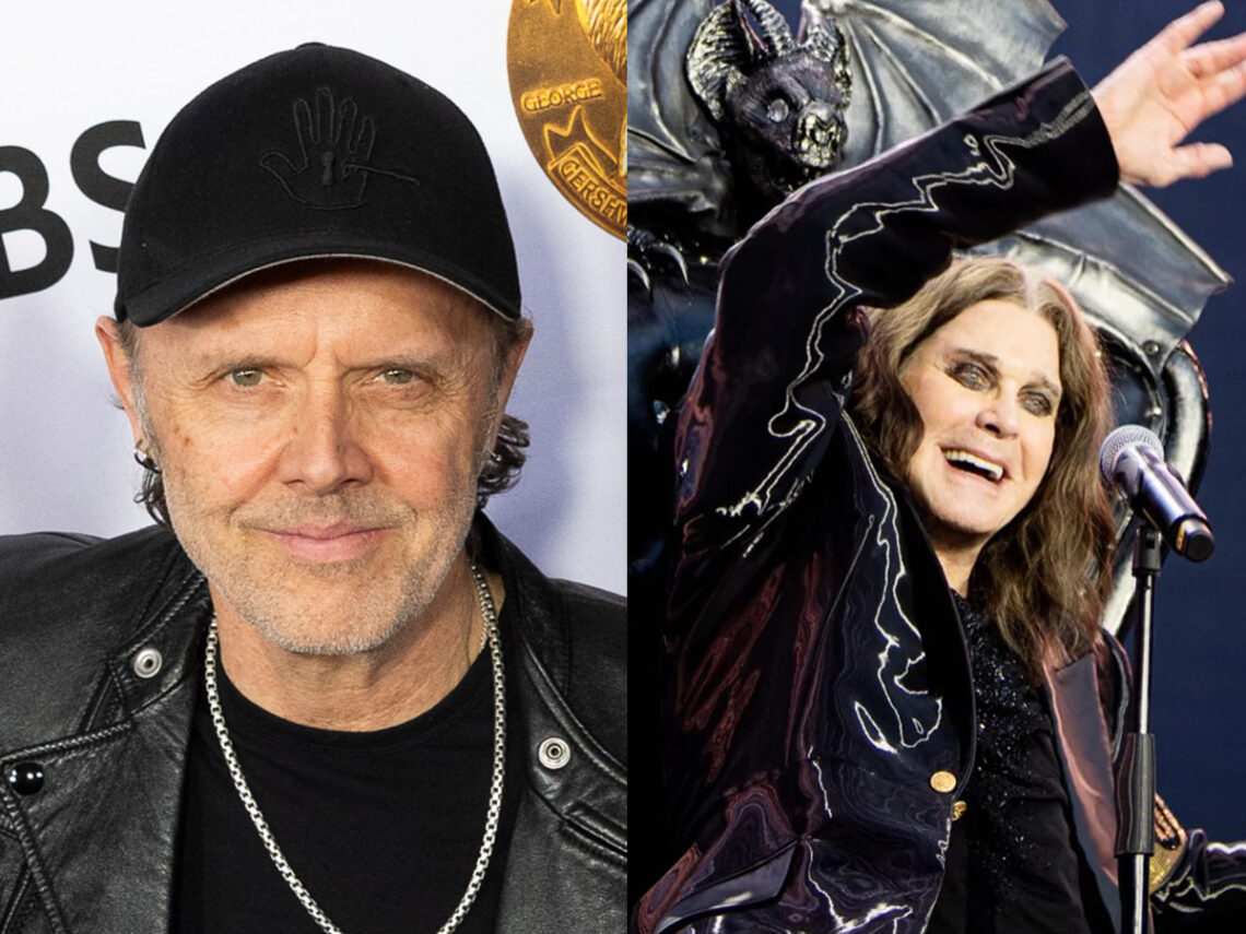 Lars Ulrich - Ozzy Osbourne - Split - 2025