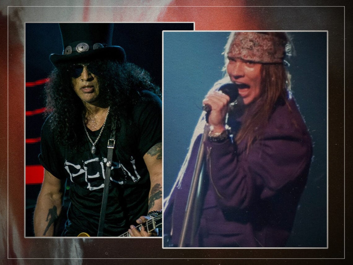 Slash - Axl Rose - Split