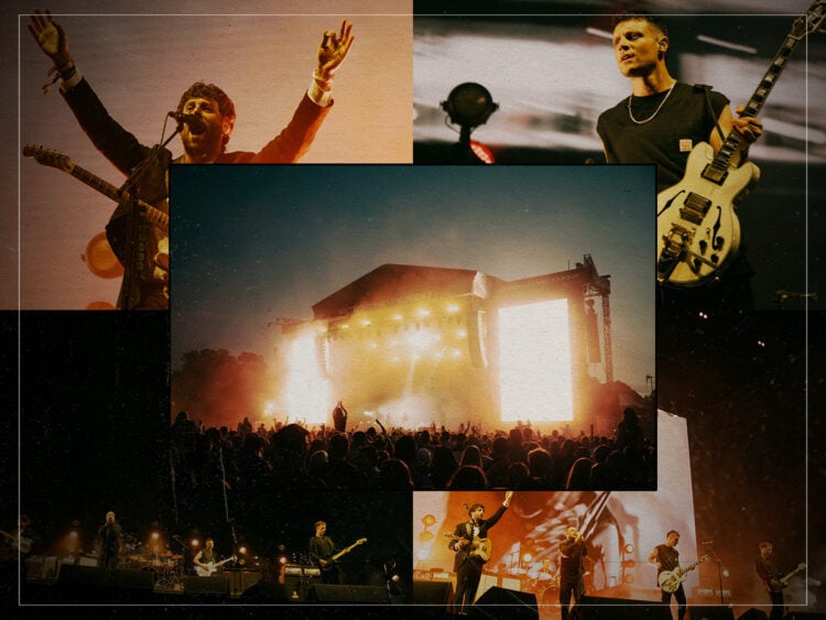The future of indie lies in the small fonts The Maccabees at All Points East