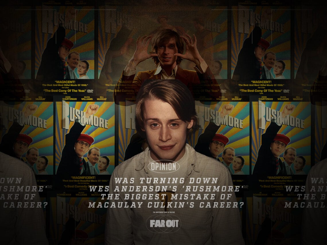 Was turning down Wes Anderson's 'Rushmore' the biggest mistake of Macaulay Culkin's career?