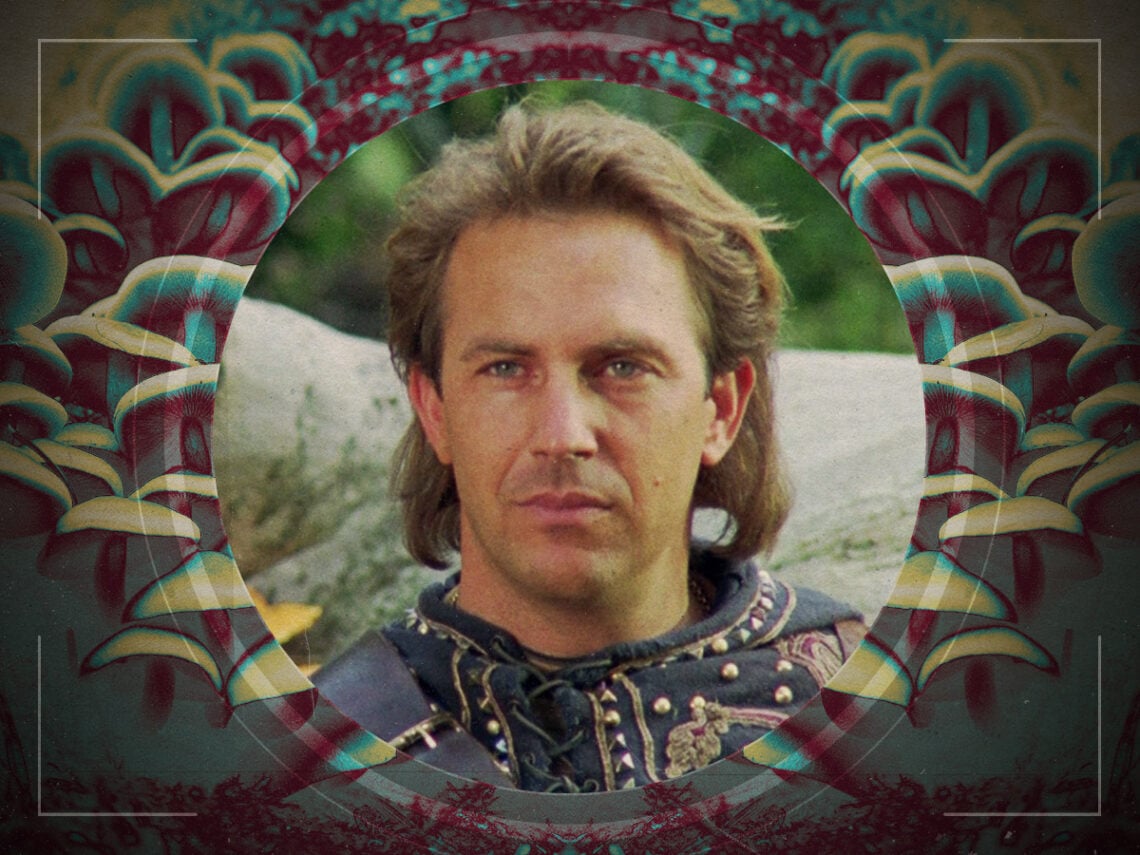 When Kevin Costner went foraging for magic mushrooms before a sword fight Let’s go