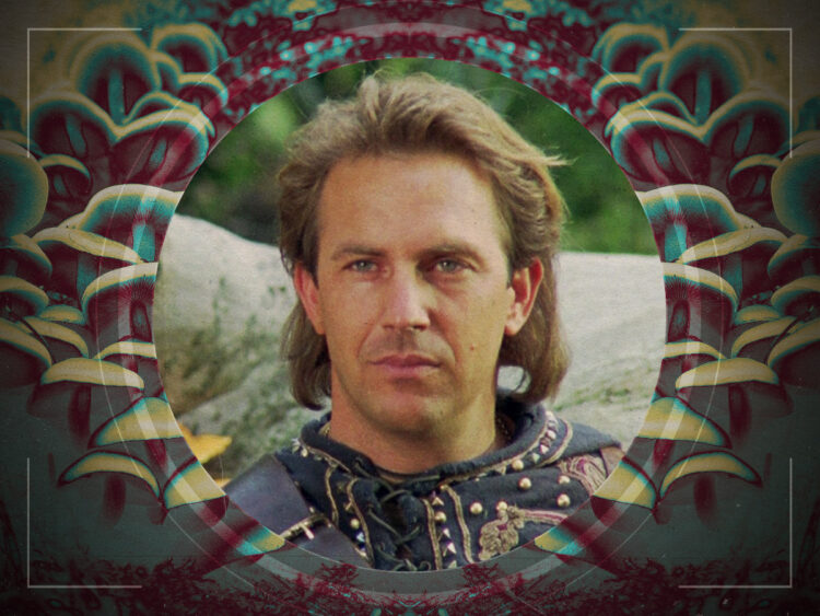 When Kevin Costner went foraging for magic mushrooms before a sword fight Let’s go