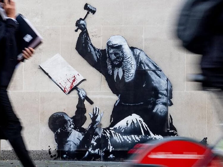 Banksy - Royal Courts of Justice - London - 2025