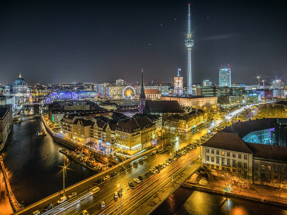 Berlin - Aerial Shot - Germany