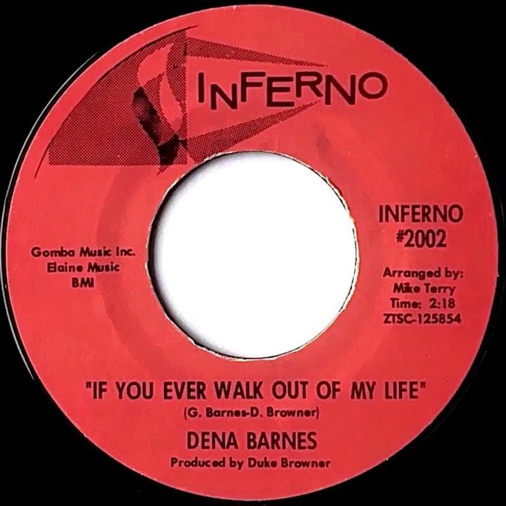 Dena Barnes - If You Ever Walk Out of My Life - 1967
