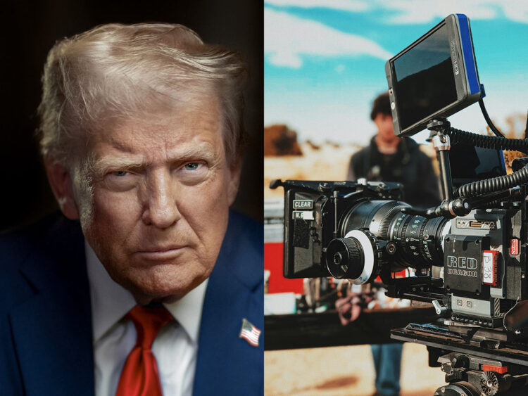 Donald Trump - Hollywood - Film - Industry - Split - 2025