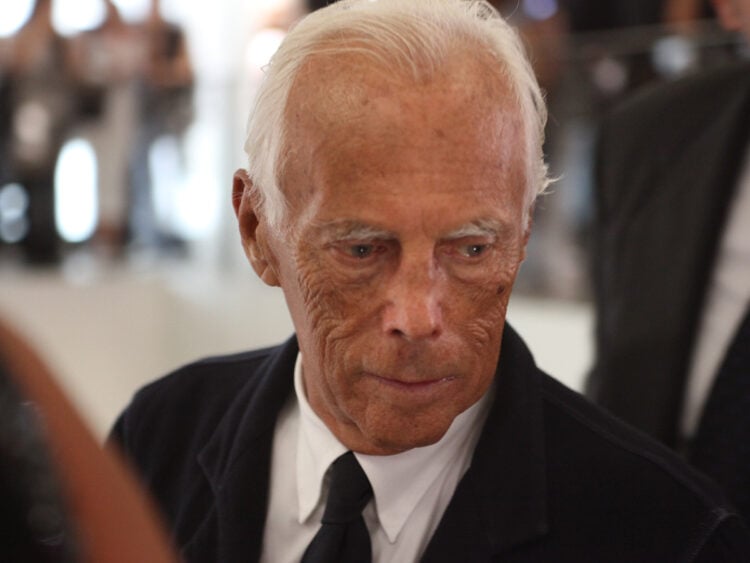 Giorgio Armani - Fashion Designer - 2009