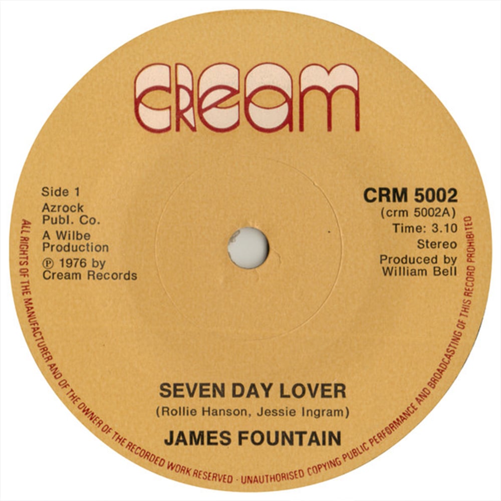 James Fountain - ‘Seven Day Lover’