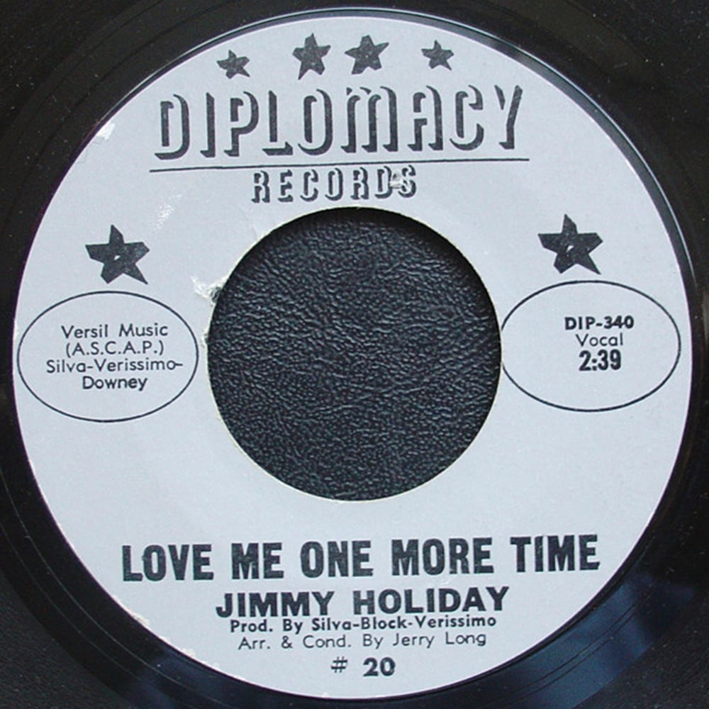 Jimmy Holiday - Love Me One More Time - 1965