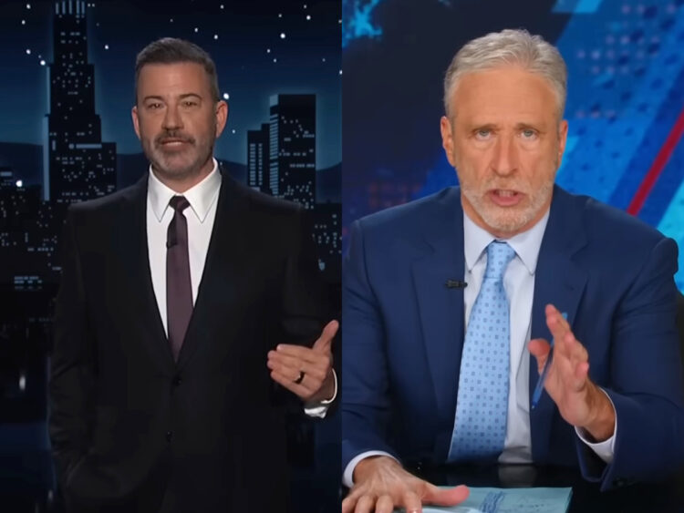 Jimmy Kimmel - Jon Stewart - Split - 2025