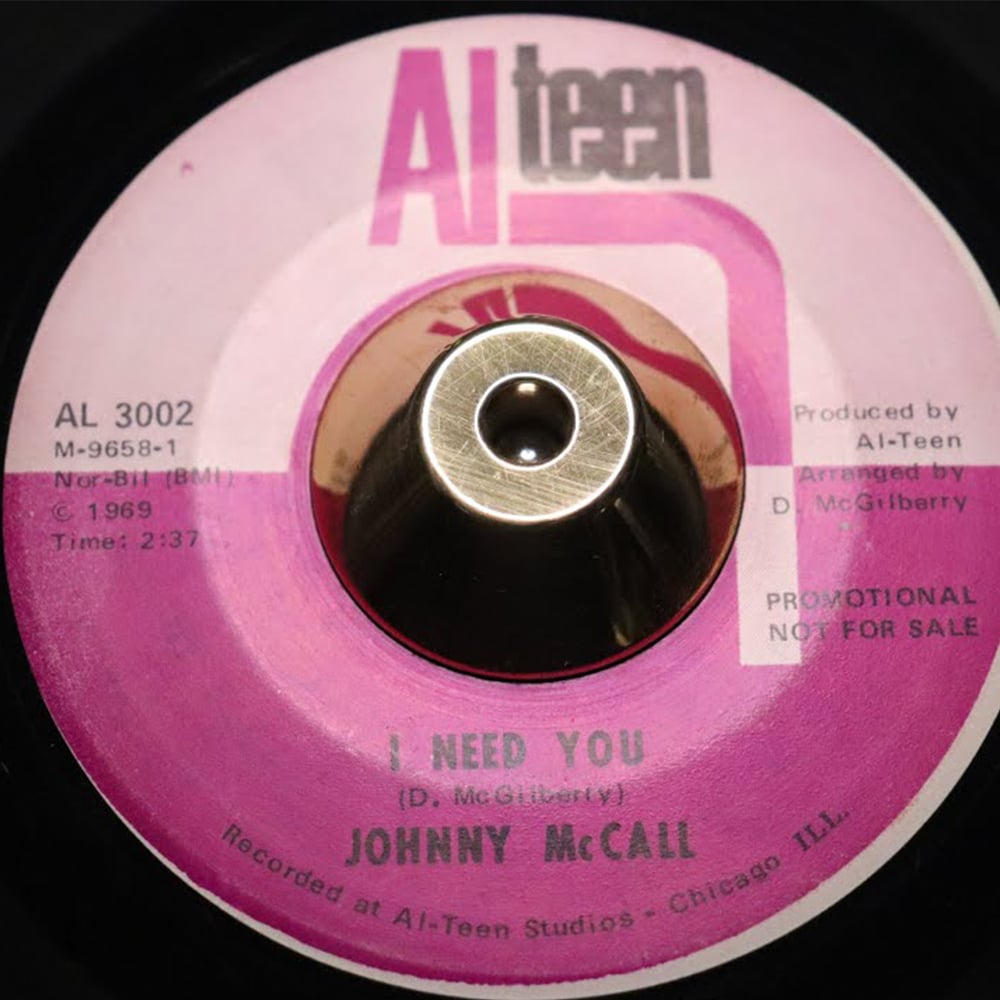 Johnny McCall - ‘I Need You’