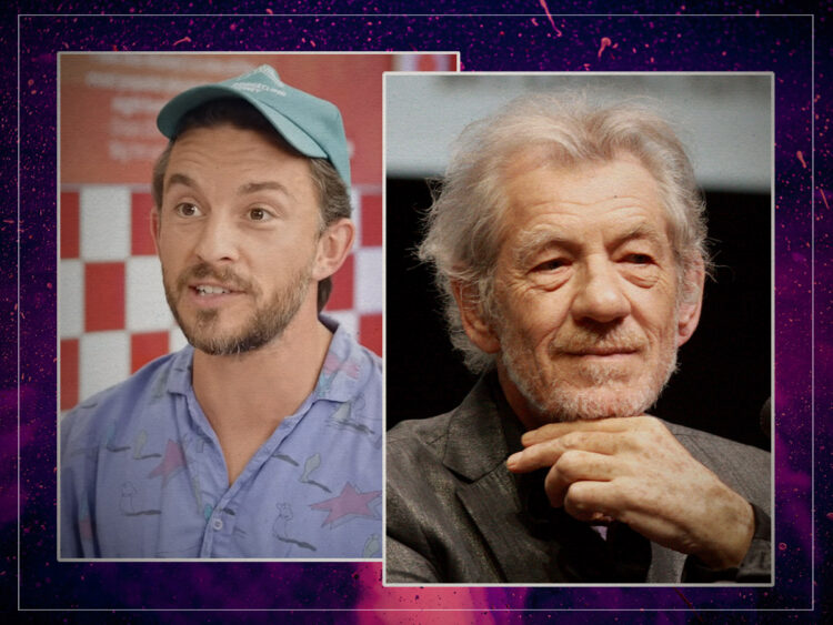 Jonathan Bailey - Sir Ian McKellen - Split