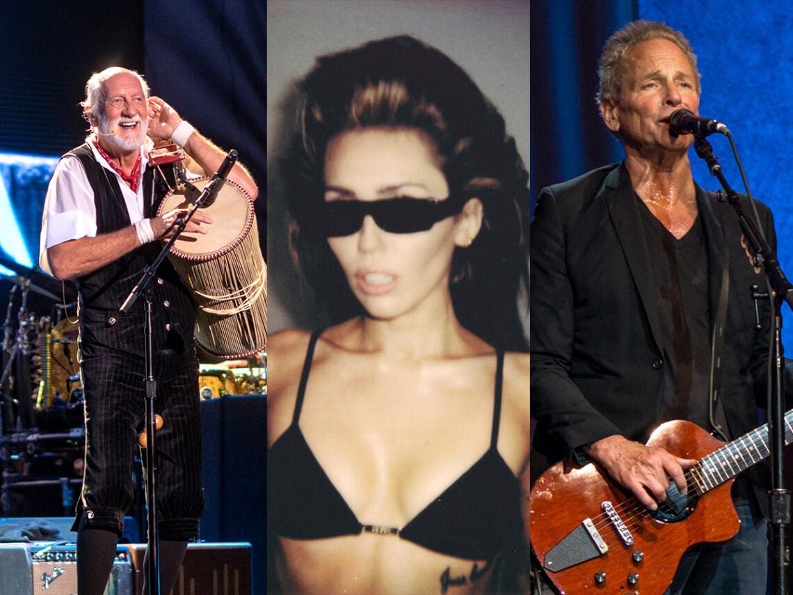 Miley Cyrus shares 'Secrets' with Mick Fleetwood and Lindsey Buckingham