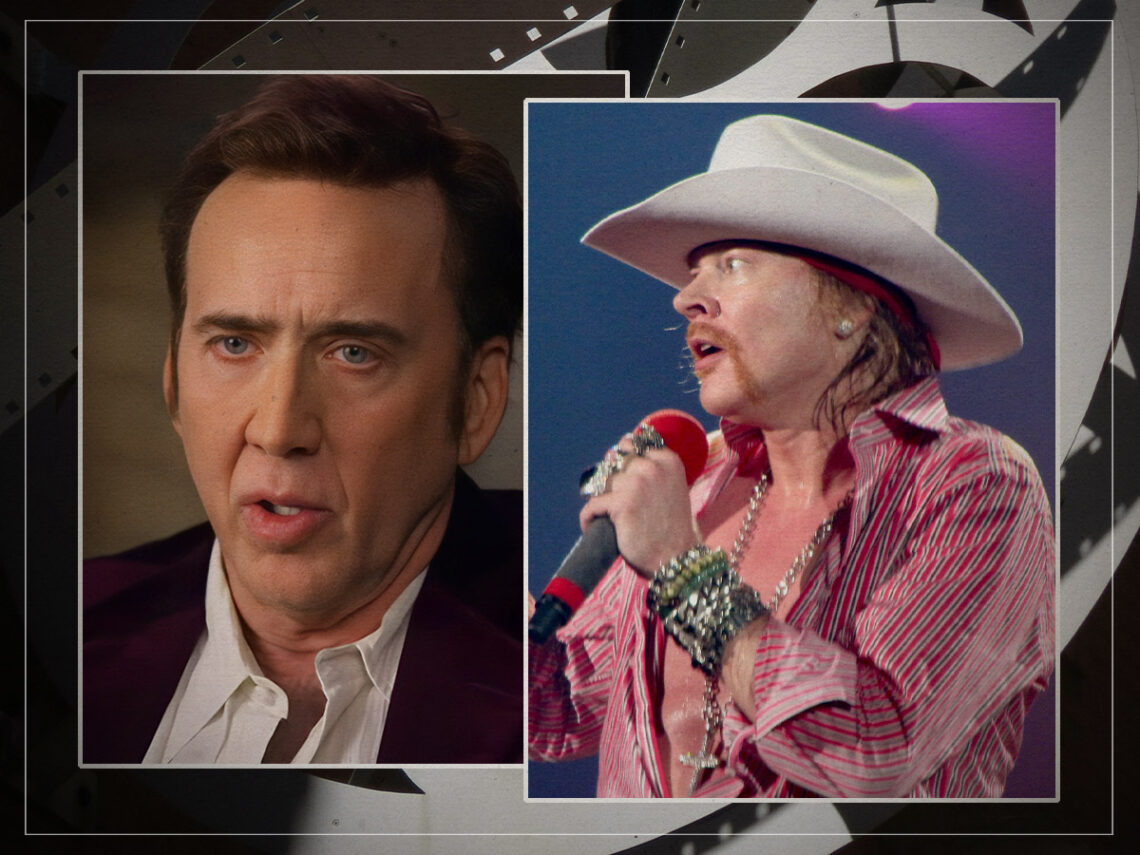 Nicolas Cage - Axl Rose - Split