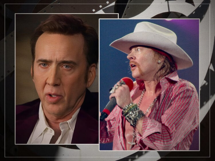 Nicolas Cage - Axl Rose - Split