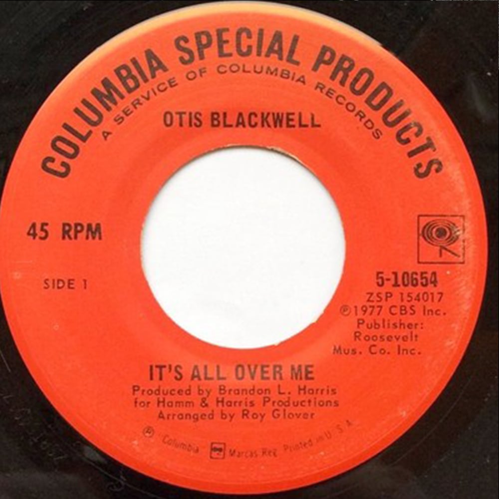 Otis Blackwell - ‘It’s All Over Me’