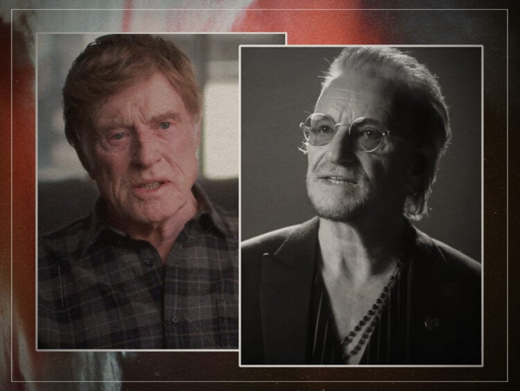Robert Redford - U2 - Bono - Split