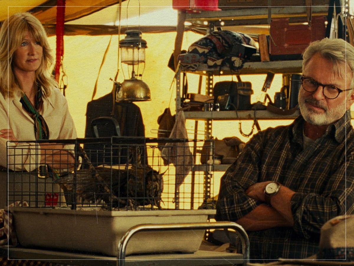 Sam Neill & Laura Dern - Alan Grant & Dr Ellie Sattler - Jurassic World Dominion - 2022