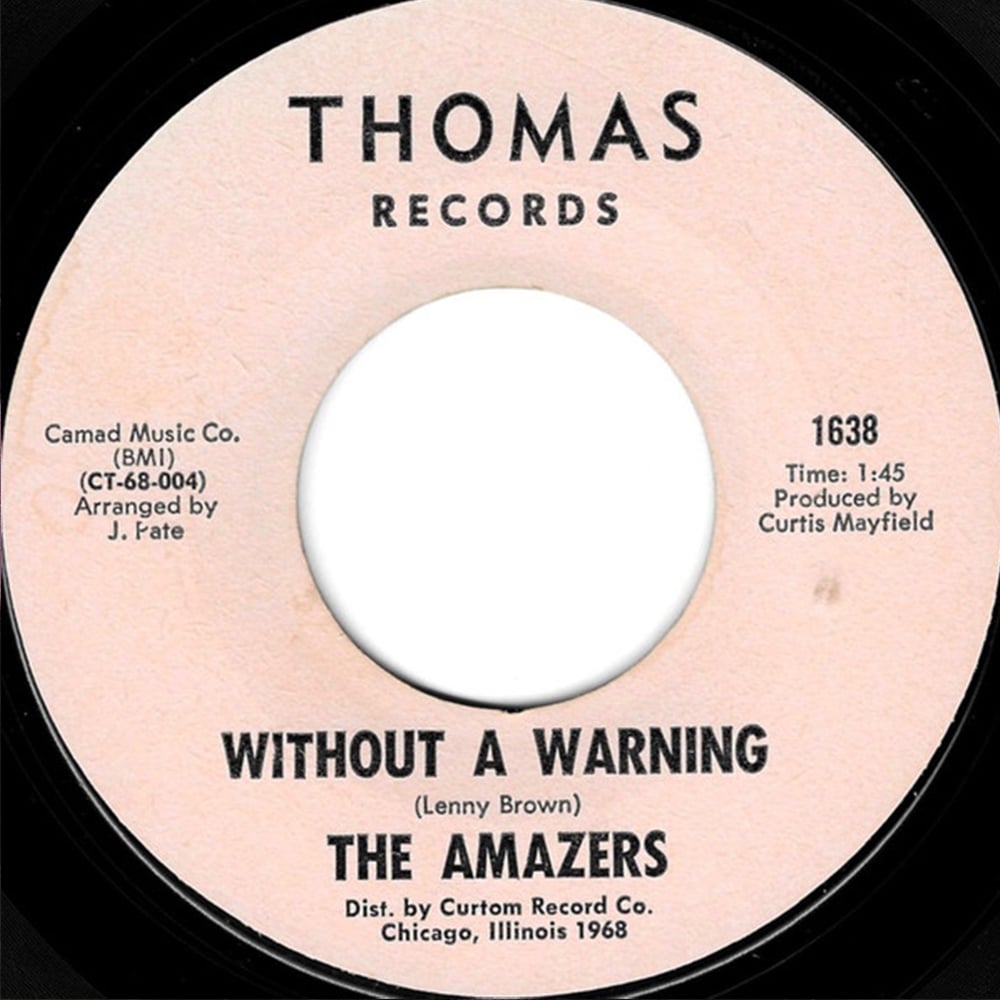 The Amazers - ‘Without A Warning’