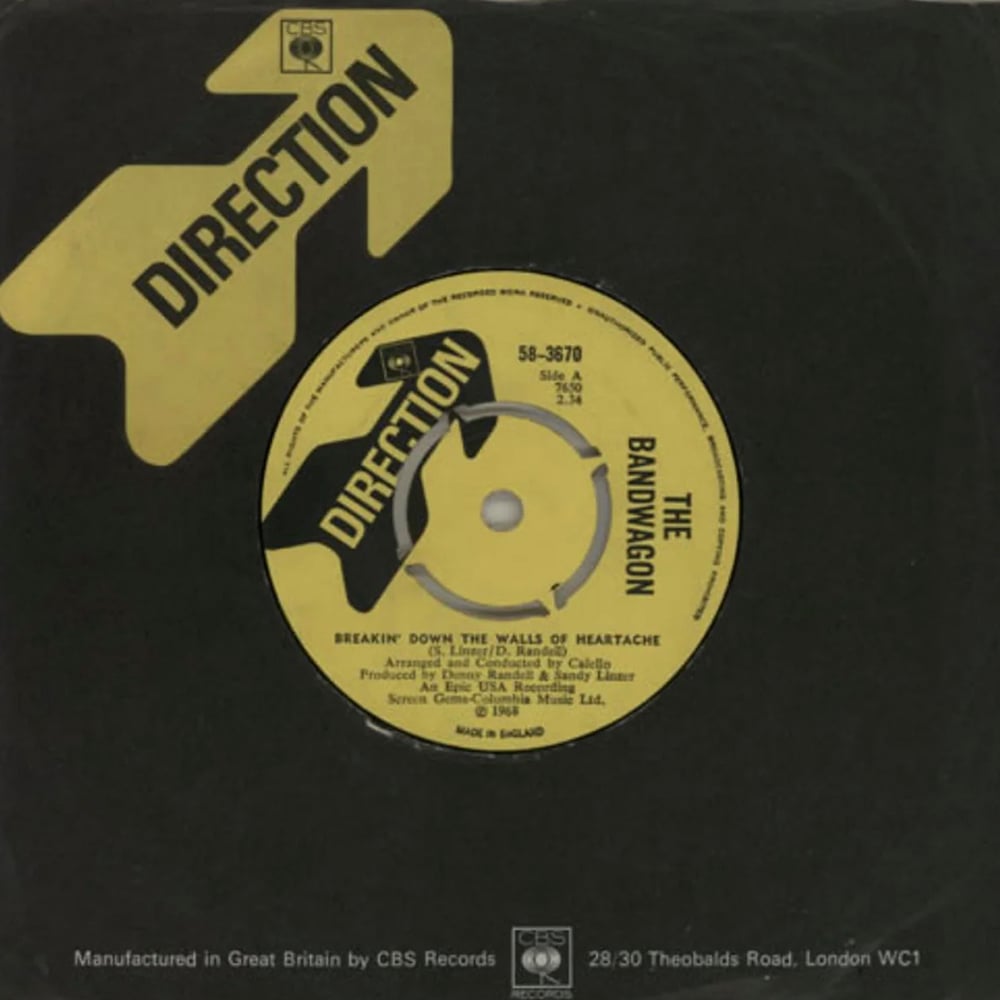 The Bandwagon - Breakin’ Down The Walls of Heartache - 1968