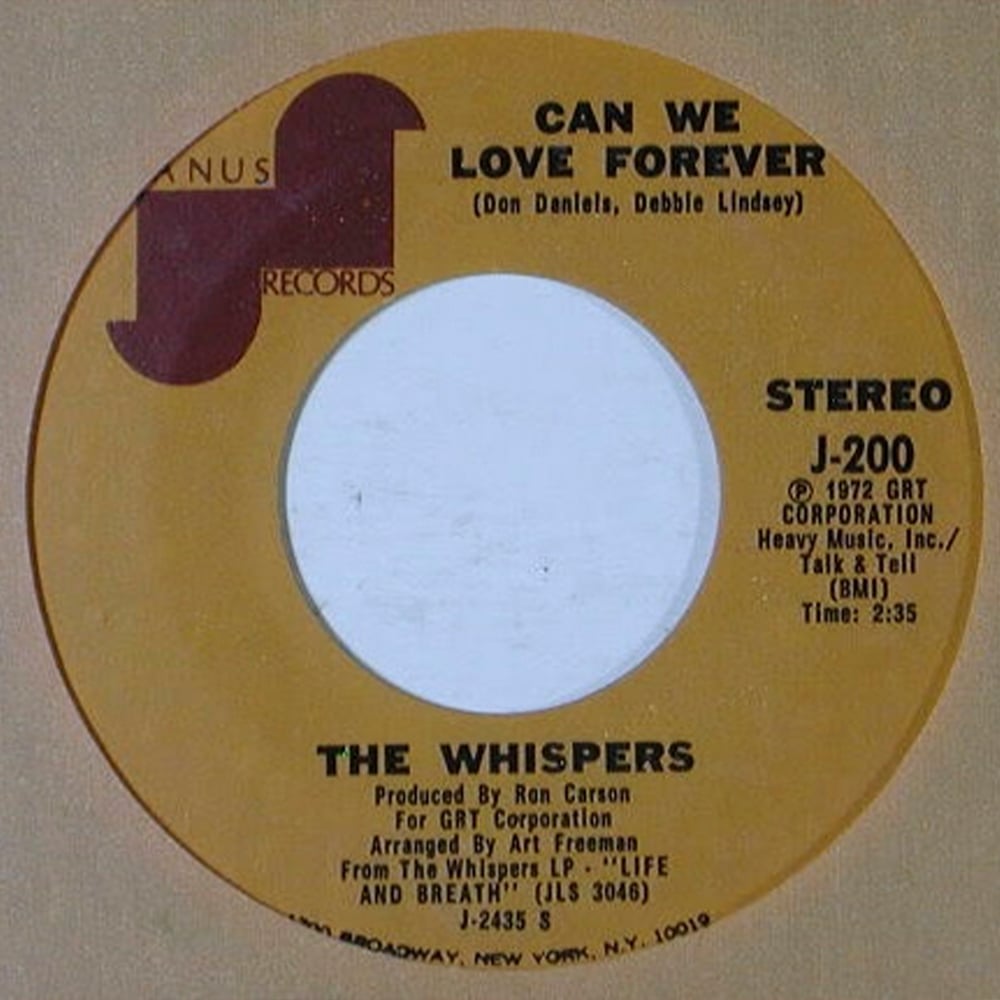 The Whispers - Can We Love Forever - 1972