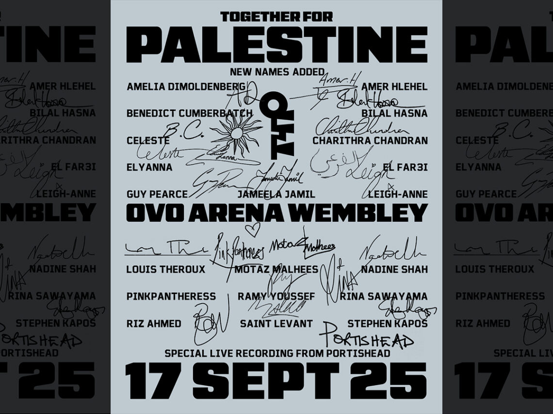 Together For Palestine - Updated Poster - 2025