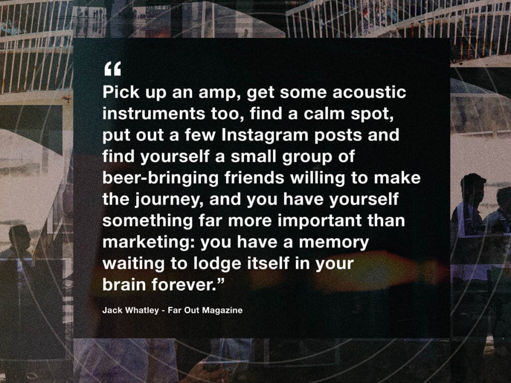 Why you need to put on a guerrilla gig