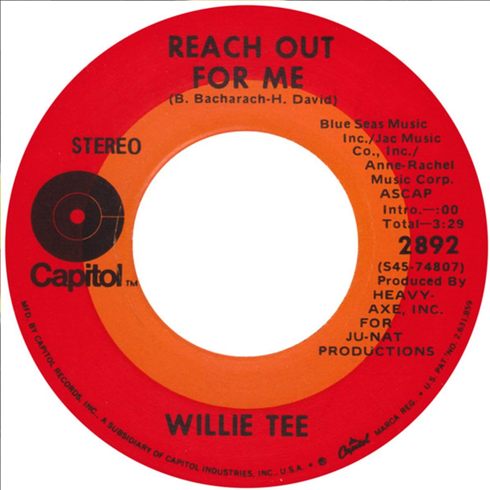 Willie Tee - ‘Reach Out For Me’