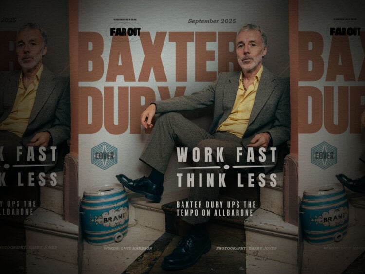 Work fast, think less- Baxter Dury ups the tempo on Allbarone - Far Out Magazine (F)