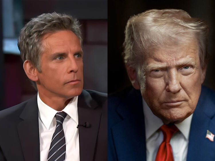 Ben Stiller - President Donald Trump - Split - 2025
