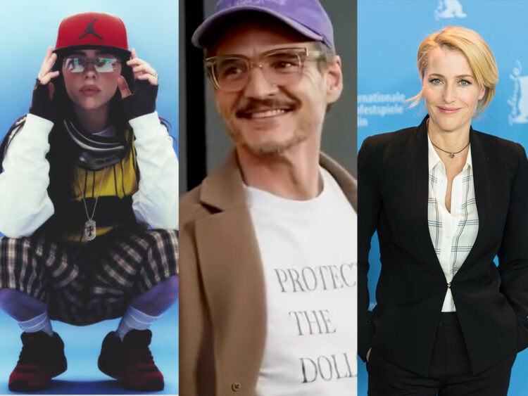 Billie Eilish - Pedro Pascal - Gillian Anderson - Split - 2025 -