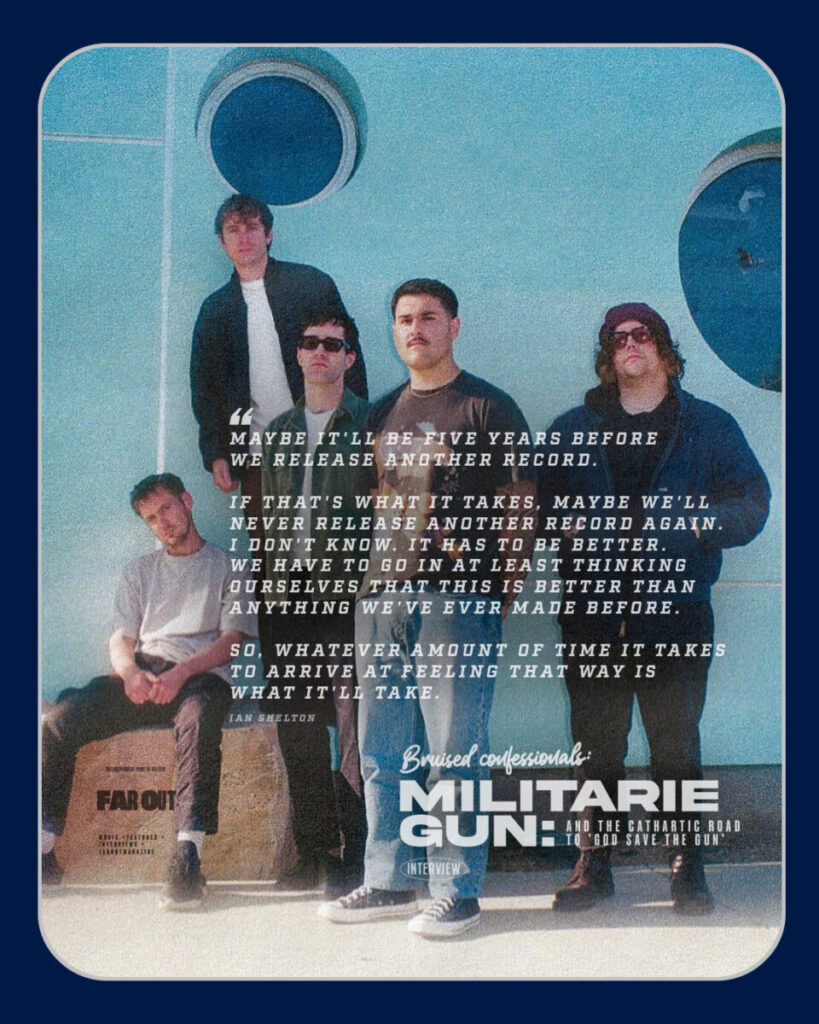 Bruised confessionals- Militarie Gun's cathartic road to 'God Save the Gun'