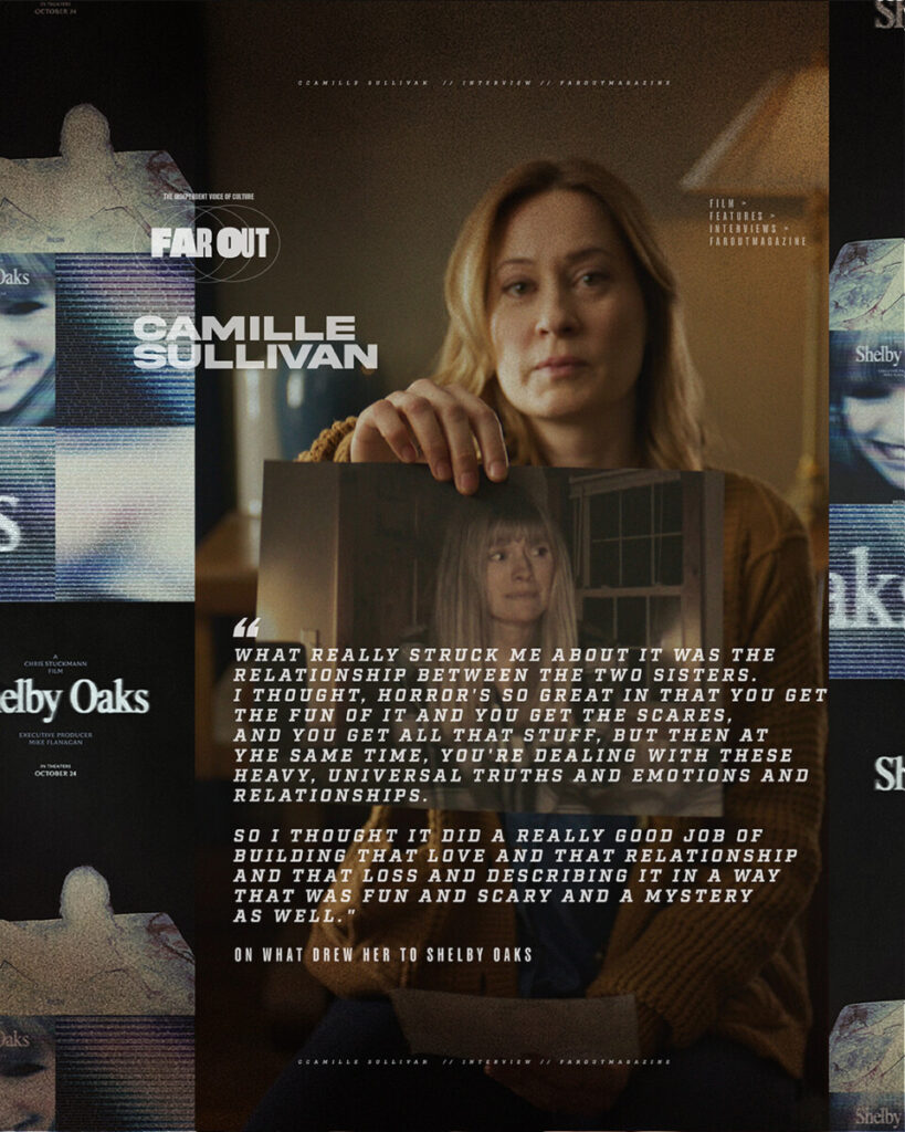 Camille Sullivan on 'Shelby Oaks', horror, and her past, present, and future as an actor