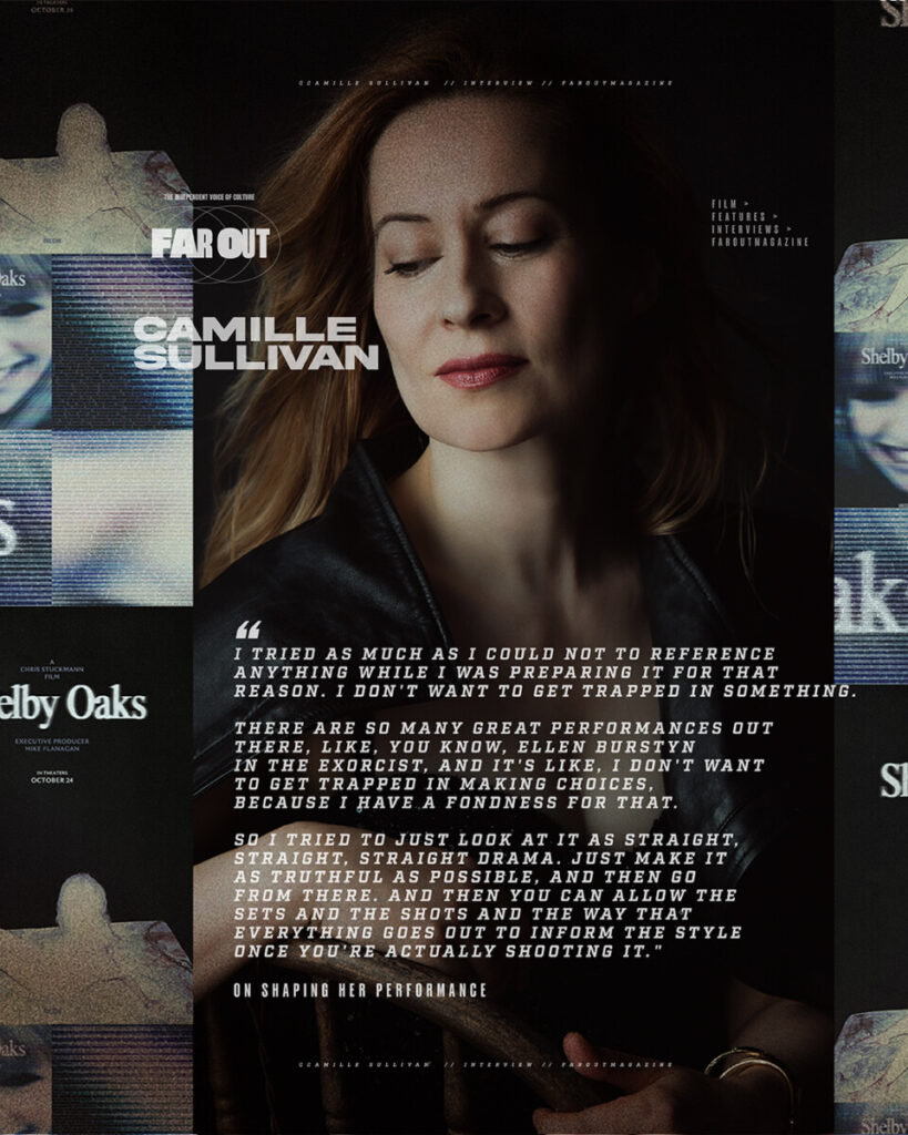 Camille Sullivan on 'Shelby Oaks', horror, and her past, present, and future as an actor