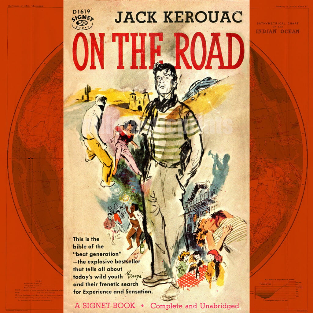 Jack Kerouac - On The Road - Book Cover
