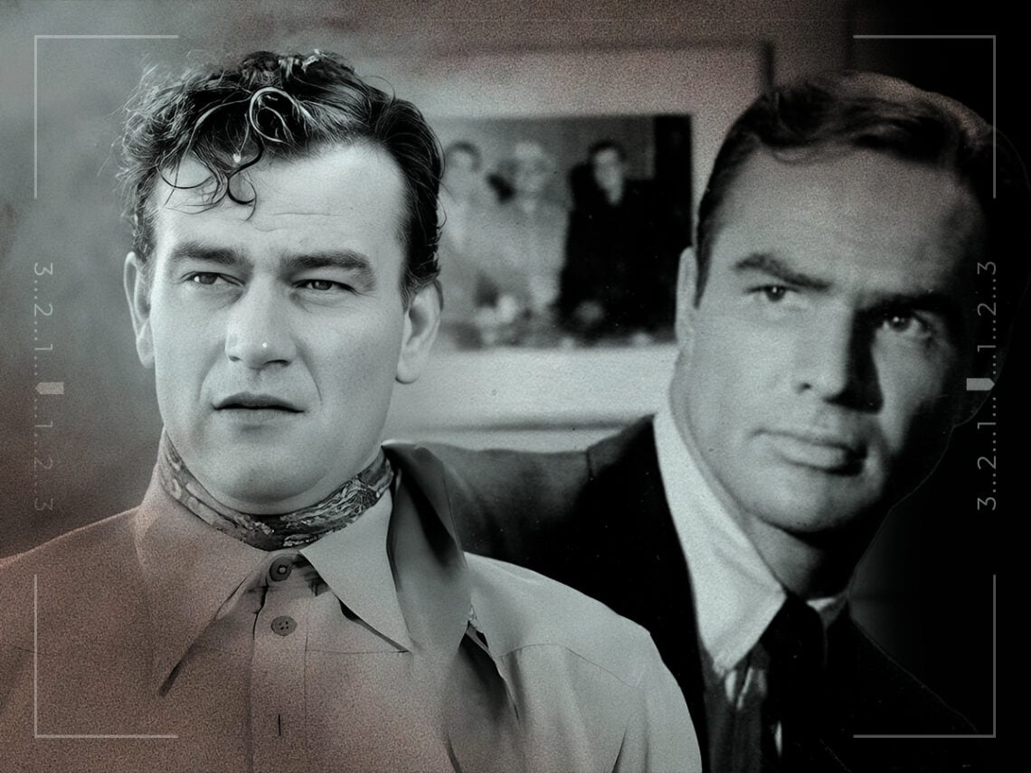 John Wayne - Burt Reynolds - Split