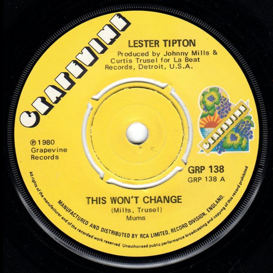 Lester Tipton - ‘This Won’t Change’